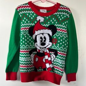 Disney Mickey Mouse Christmas Sweater